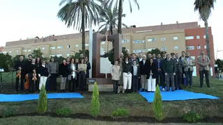Inauguraci&oacute;n del monumento en homenaje a las v&iacute;ctimas de la COVID en Lucena (FOTO: cedida)