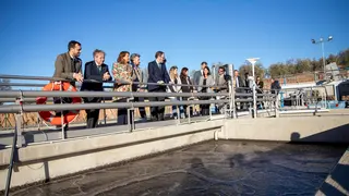 Inauguraci&oacute;n de la EDAR de Palenciana (FOTO: cedida)