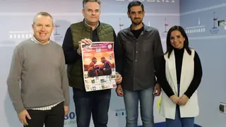 Presentaci&oacute;n de la velada de boxeo en Lucena (FOTO: cedida)