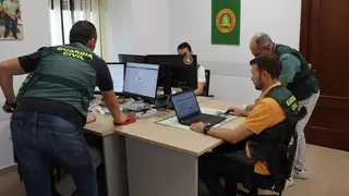 Equipo 'arroba' de la Guardia Civil (FOTO: Guardia Civil)