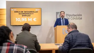 Romero expone los presupuestos para Desarrollo Económico, Promoción y Empleo en la Diputación Córdoba (FOTO: cedida)