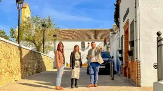 La delegada de Justicia visita el municipio de Monturque (FOTO: cedida)