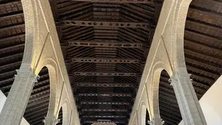 Artesonado de la Parroquia de San Mateo de Lucena (FOTO: cedida)