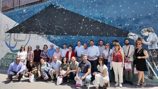 Encuentro de Mancomunidad de la Subbética en Fuente-T&oacute;jar para trabajar en el 'Destino Starlight' (FOTO: cedida)