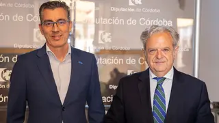 Visita del director de Telefónica en el Sur de España a la Diputaci&oacute;n de C&oacute;rdoba (FOTO: cedida)