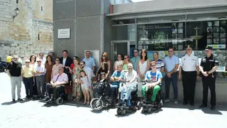 Nuevos itinerarios accesibles para personas con movilidad reducida en Lucena (FOTO: cedida)