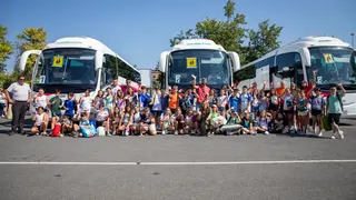 Acto de apertura de los campamentos de verano de la Diputaci&oacute;n de C&oacute;rdoba (FOTO: cedida)
