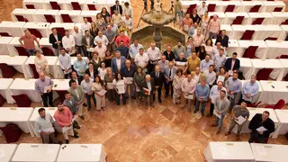 Acto de firma de convenios del programa provincial Diputación Invierte 2024 (FOTO: cedida)