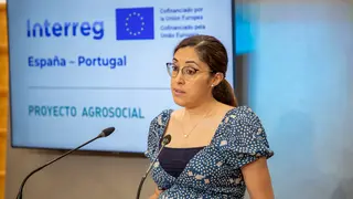 Ana Rosa Ruz presenta el proyecto Agrosocial en la Diputaci&oacute;n de C&oacute;rdoba (FOTO: cedida)