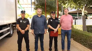 Presentaci&oacute;n del dispositivo de seguridad para la Feria Real del Valle 2024, en Lucena (FOTO: cedida)