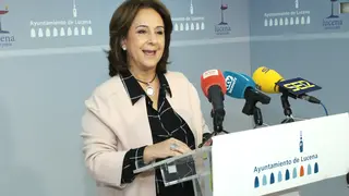 Araceli Rodr&iacute;guez presenta la programaci&oacute;n de la Navidad en Lucena (FOTO: cedida)