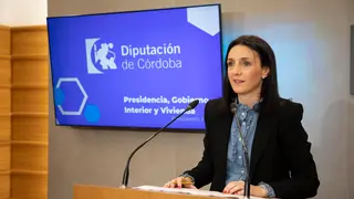Marta Siles presenta el presupuesto de 2025 para la Delegación de Presidencia, Gobierno Interior y Vivienda en la Diputaci&oacute;n de C&oacute;rdoba (FOTO: cedida)