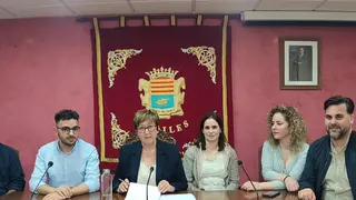 Equipo de Gobierno en el Ayuntamiento de Moriles (FOTO: cedida)