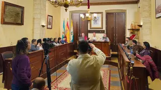 Pleno ordinario del mes de marzo en el Ayuntamiento de Rute (FOTO: cedida)