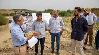 Proyecto  de nuevo puente sobre el arroyo Salado, entre Montilla y Montalb&aacute;n (FOTO: cedida)