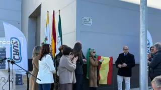 Inauguración de la calle Antonio Cruz Luna, en el pol&iacute;gono 'Las Salinas' de Rute (FOTO: cedida)