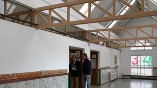 Obras de reforma integral del m&oacute;dulo de Infantil del CEIP 'Fuente del Moral' (FOTO: cedida)