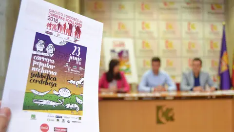 Presentaci&oacute;n de la carrera, esta ma&ntilde;ana, en la Diputaci&oacute;n de C&oacute;rdoba (FOTO: cedida)