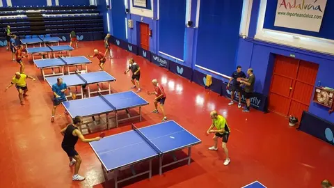 Campus de Veteranos organizado por el Clug Priego Tenis de Mesa (FOTO: cedida)
