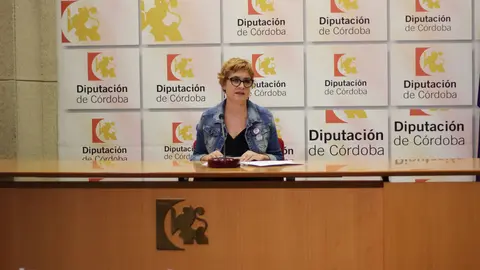Marisa Ruz, durante la presentaci&oacute;n de la convocatoria de Proyectos Culturales Singulares (FOTO: cedida)