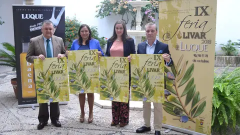 Presentaci&oacute;n de la Feria del Olivo de Luque, en la Diputaci&oacute;n de C&oacute;rdoba (FOTO: cedida)