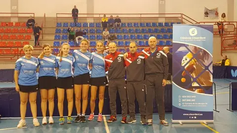 Equipos del Real Club Priego Tenis de Mesa (FOTO: Priego TM)