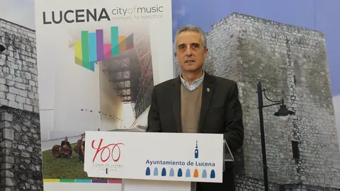Juan P&eacute;rez, durante la presentaci&oacute;n de las actividades, esta ma&ntilde;ana (FOTO: cedida)