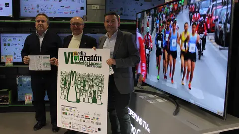 Presentaci&oacute;n video promocional VI Media Marat&oacute;n Ciudad de Lucena (FOTO: cedida)