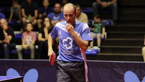 Carlos Machado, durante un encuentro con el Cajasur Priego TM (FOTO: cedida)