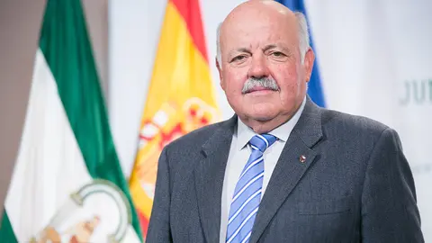 Jes&uacute;s Aguirre, consejero de Salud y Familias de la Junta de Andaluc&iacute;a (FOTO: archivo)