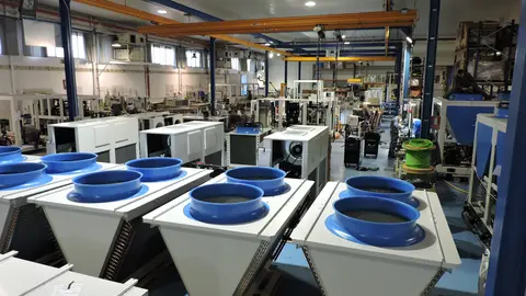 Instalaciones de INTARCON, fabricante de sistemas de fr&iacute;o industrial en Lucena (FOTO: cedida)