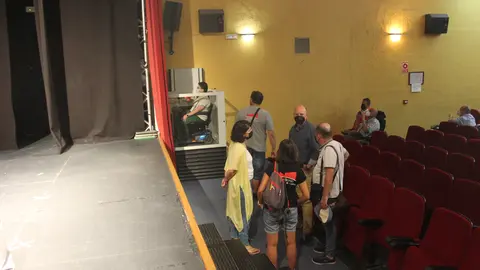 Nuevo elevador para mejorar la accesibilidad en el Palacio Erisana de Lucena (FOTO: cedida)