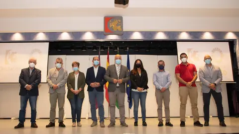 Firma de convenios de colaboración con las mancomunidades de la provincia y Fundecor (FOTO: cedida)