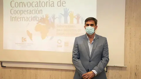 Ram&oacute;n Hern&aacute;ndez, delegado de Cooperaci&oacute;n Internacional de la Diputaci&oacute;n de C&oacute;rdoba (FOTO: cedida)