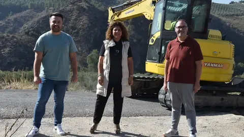 Comienzan los trabajos en el camino de La Barca, en Benamej&iacute; (FOTO: cedida)