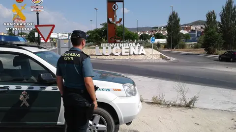 Guardia Civil en Lucena (FOTO: Guardia Civil)