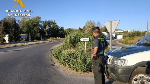 Guardia Civil en Cabra (FOTO: cedida)
