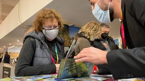 Participaci&oacute;n de la Mancomunidad de la Subb&eacute;tica en la feria Navartur, en Navarra (FOTO: cedida)