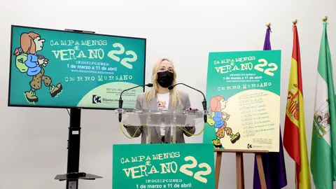 Ana Blasco presenta la nueva campa&ntilde;a de Campamentos en Cerro Muriano (FOTO: cedida)
