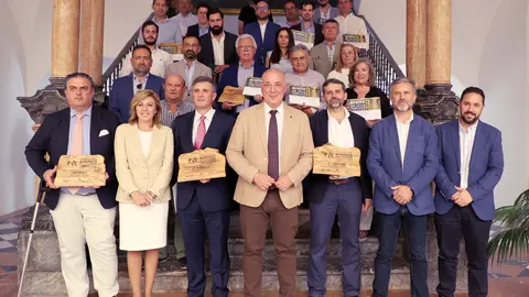 Entrega de premios del XV Concurso Provincial a la calidad del AOVE organizado por la Diputaci&oacute;n de C&oacute;rdoba (FOTO: cedida)