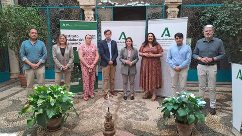 Presentaci&oacute;n de la gira 'Flamenco viene del sur', auspiciada por la Consejer&iacute;a de Cultura (FOTO: cedida)