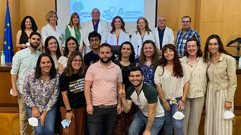 Acto de acogida a la nueva promoci&oacute;n de especialistas internos residentes en el AGS Sur de C&oacute;rdoba (FOTO: cedida)