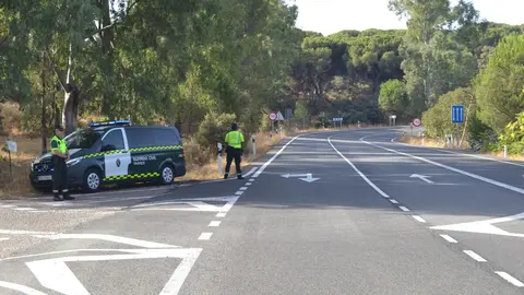 Control de la Guardia Civil de Tr&aacute;fico (FOTO: Guardia Civil)