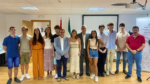 Recepci&oacute;n a los Premios extraordinarios Bachillerato y PEvAU en C&oacute;rdoba (FOTO: cedida)