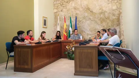 Pleno en el Ayuntamiento de Monturque (FOTO: cedida)