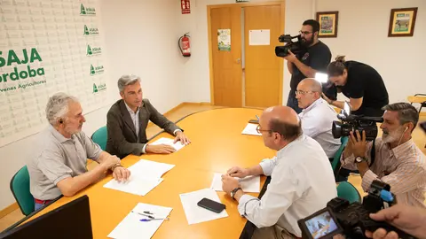 Visita institucional de Andr&eacute;s Lorite a Asaja (FOTO: cedida)