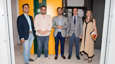 Nueva caldera de biomasa en el CEIP Torre del Castillo, de Monturque (FOTO: cedida)