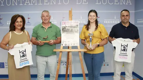 Presentaci&oacute;n de la Feria de Ganado de Lucena 2023 (FOTO: cedida)