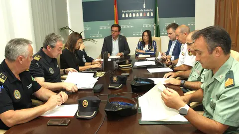 Junta Local de Seguridad en Lucena (FOTO: cedida)