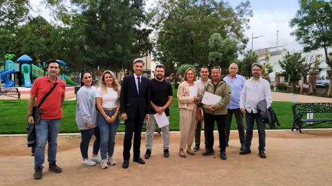 Recepción del Parque Blas Infante de Palenciana (FOTO: cedida)